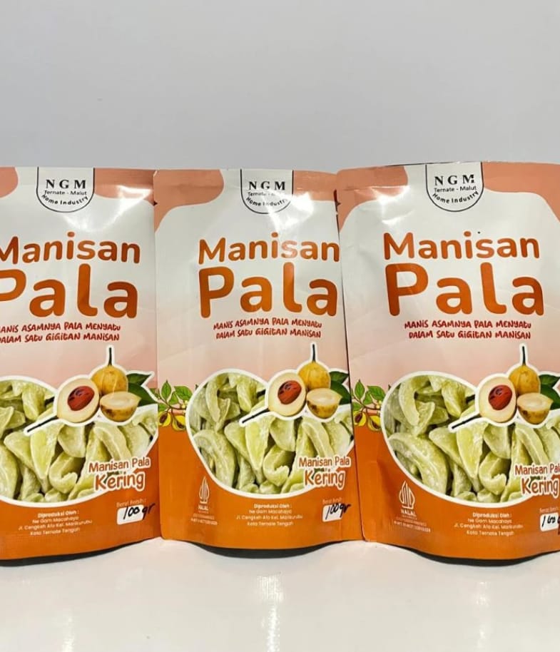 Manisan Pala Kering